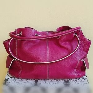 Vintage Valerie Stevens Pebble Leather Tote bag